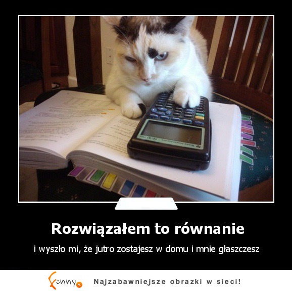 Rozwiązałem to równanie