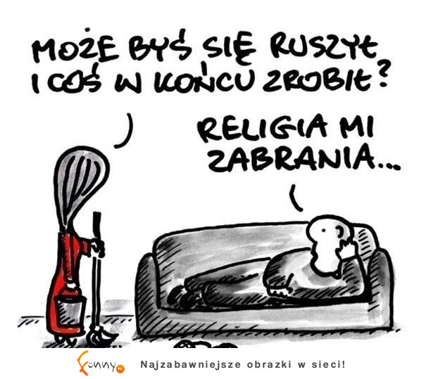 Najbardziej wygodna religia na świecie