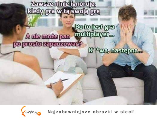 Nie może Pan spauzować