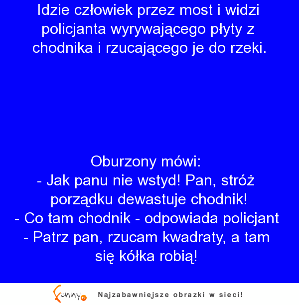 Policjant wyrywa betonowe płyty z chodnika XD facet zwraca mu uwage, ale... WYGRYW XD