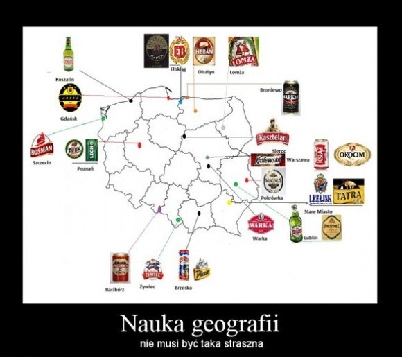 I mapa Polski na pamięć w kilka minut :