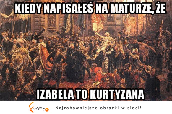 Napisałes tak