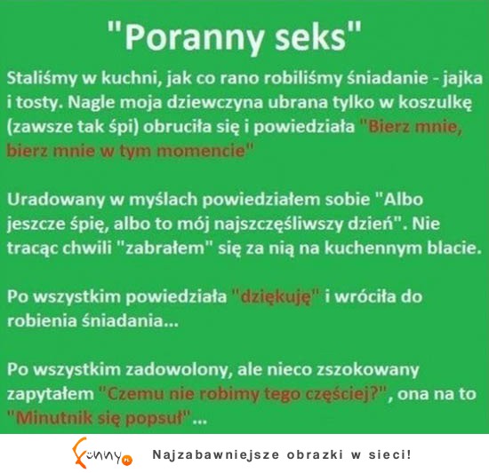 Laska zaskoczyła swojego faceta PORANNYM SEKSEM! Zobacz dlaczego ;)