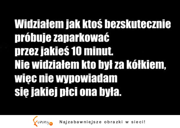 Wcale nie wiadomo, że to ona