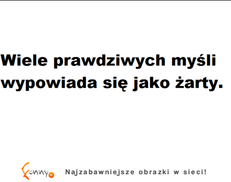 Prawdziwe myśli