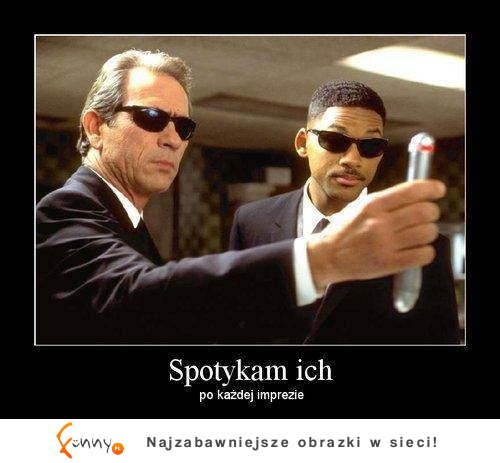 Spotykam ich