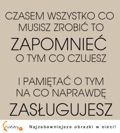 Zapomnieć