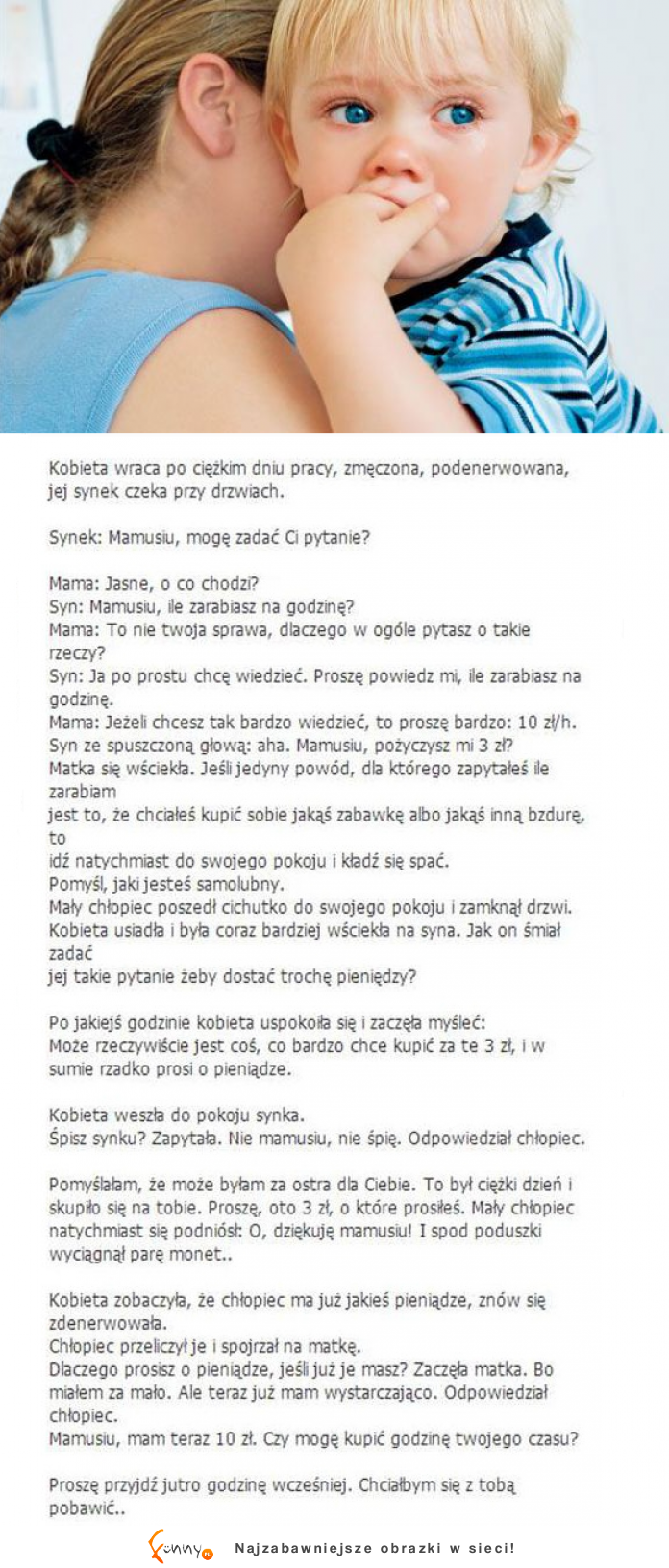 Kobieta wraca po ciężkim dniu pracy... :D