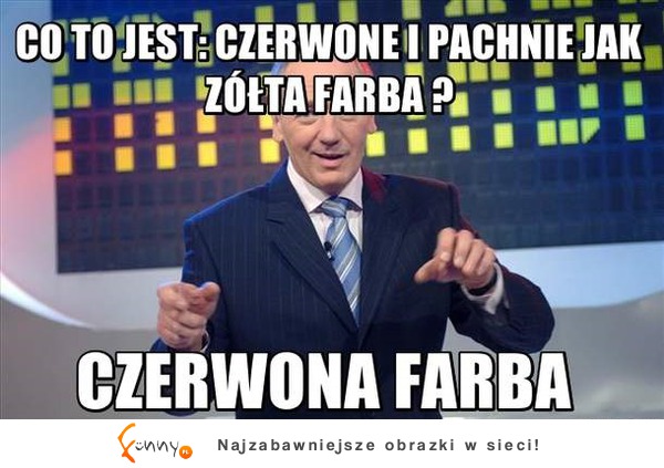 Poprostu czerwona farba