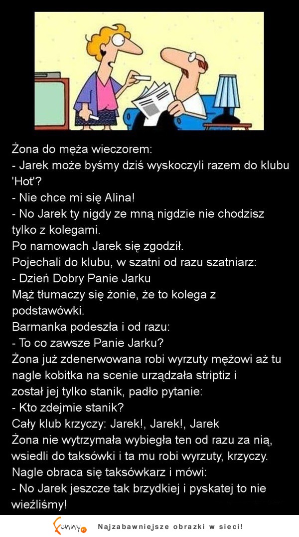 Jarek z żoną i klub ze striptizem! :D