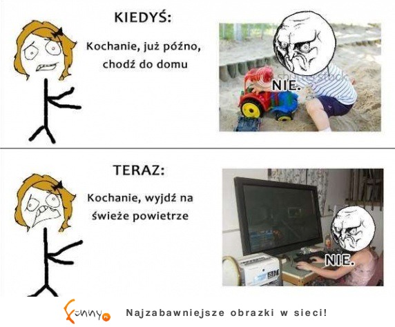 Kiedyś vs Teraz