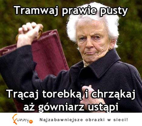 Najgorsze baby w tramwaju...