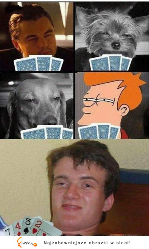 Zamotanie przy grze w pokera ;)