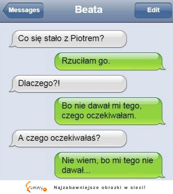 bo mi nie dawał