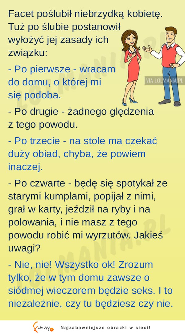 Facet chciał sie postawic swojej żonie. Nie udało mu się! HAHA