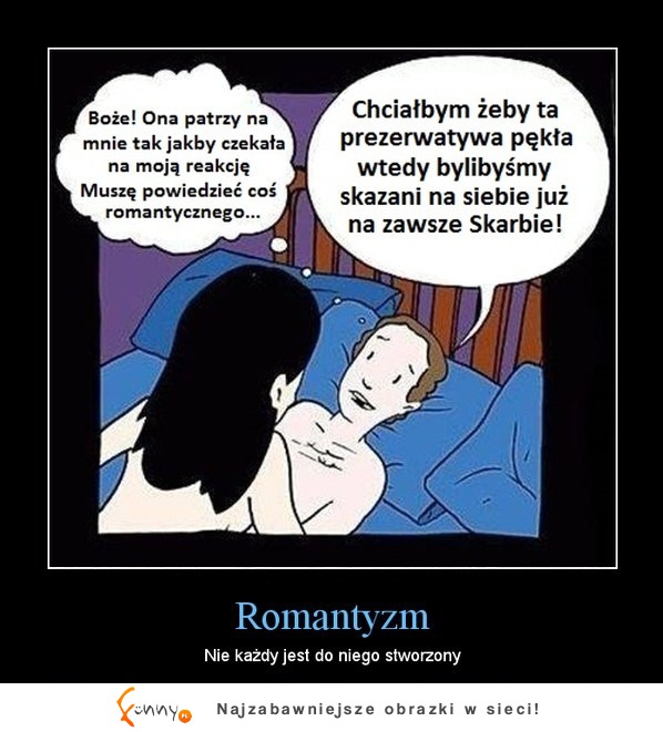 Zobacz co on do niej powiedział, gdy się kochali... romantyk...