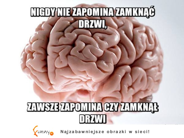 Nigdy nie zapomina zamknąć drzwi