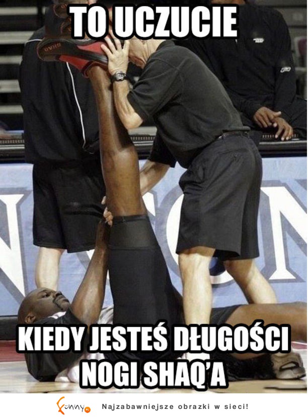 Być długości nogi