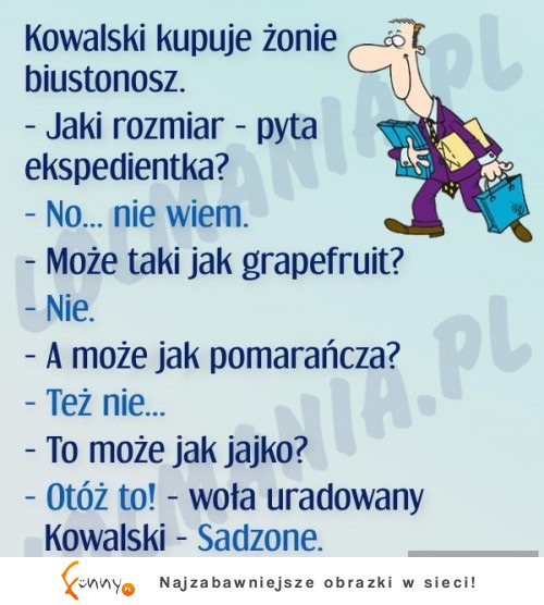 Co sie dzieje kiedy FACET kupuje STANIK!