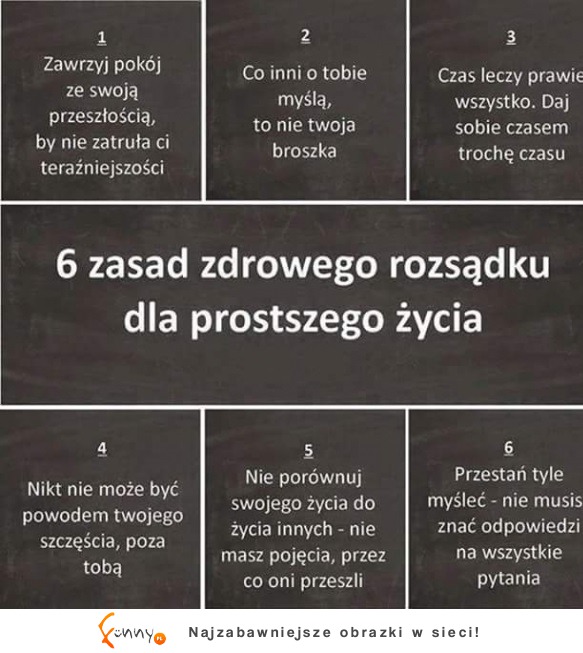 6 ZASAD, które sprawią, że Twoje życie będzie PROSTE!