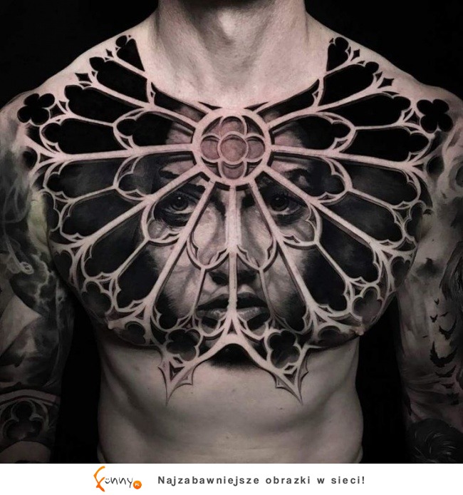Niesamowite tatuaże 3D Niesamowite tatuaże 3D
