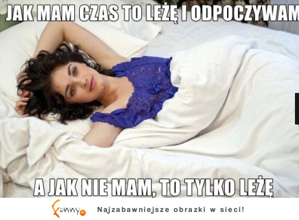 Tylko leżę