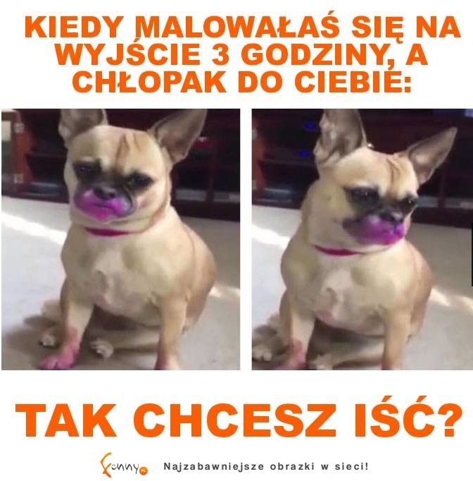 Zapytał mnie "czy chcę tak wyjść z domu". Nie wiem o co mu znowu chodzi!