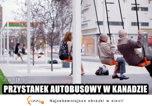 Przystanek autobusowy w kanadzie! SUPER! :D