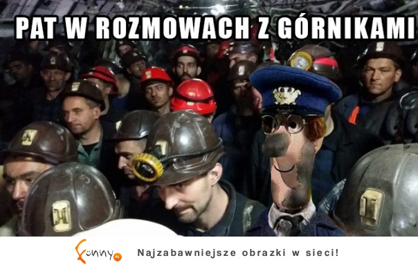 Pat w rozmowach z górnikami