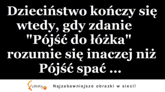 koniec dzieciństwa