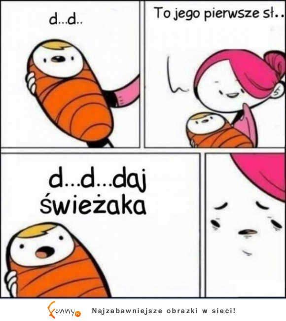 pierwsze słowo