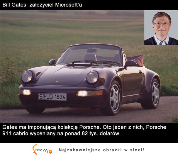 Zobacz jakimi autami jeźdżą założyciele Facebooka, Microsoftu, PayPala i inni... ;)
