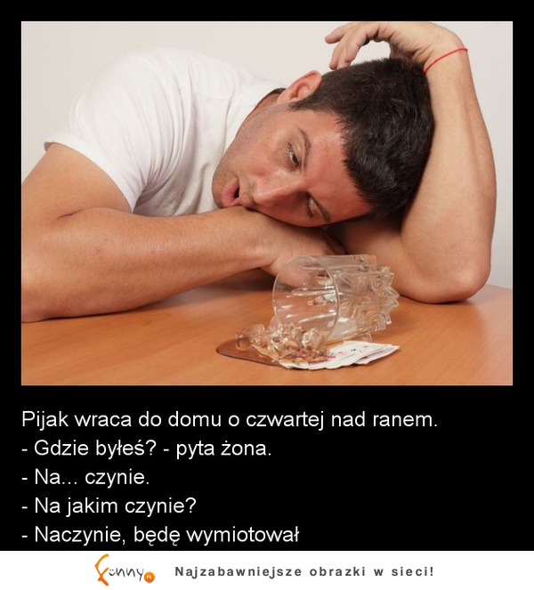 Pijany mąż wraca do domu o czwartej nad ranem! ZOBACZ reakcję żony :D