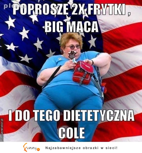 Dietetyczna cola do tego