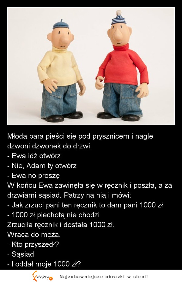 Młoda para pieści się pod prysznicem i nagle dzwoni dzwonek do drzwi :D