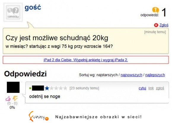 Internet jest niezawodny! XD Nie śmiejcie się z niej :(