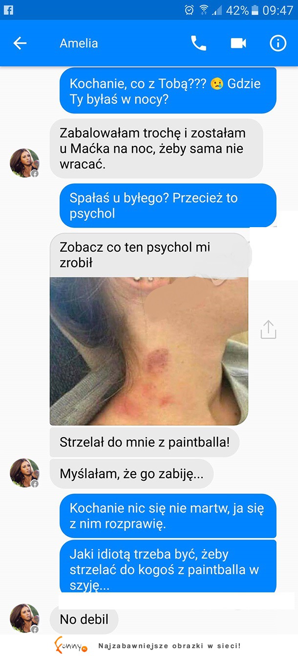 Biedny chłopak... wierzy we wszystko ;(