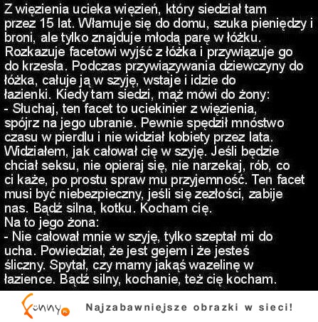 Z więzienia ucieka więzień, który siedział 15lat! Dobra akcja :)