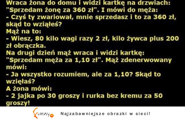 Żona - Mistrzyni Ciętej Riposty