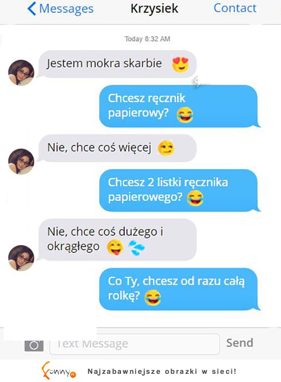 Dziewczyna liczyła na SEX smsy... Biedna XD