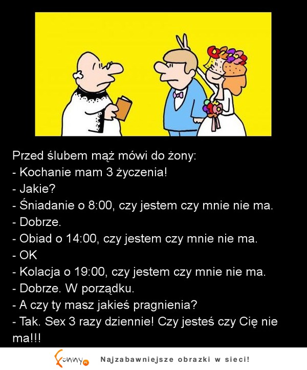 Układ przed ślubem.....LOL