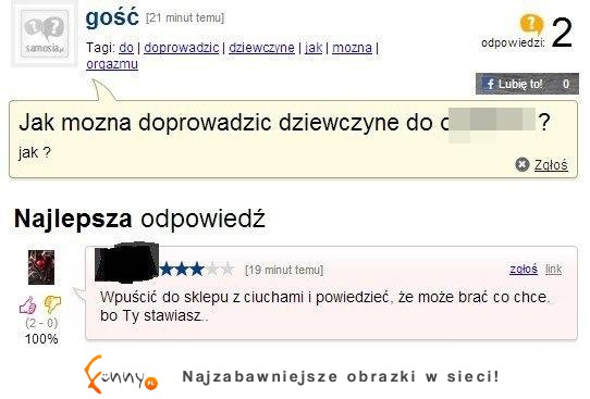 ZADAŁ PYTANIE JAK DOPROWADZIĆ DZIEWCZYNĘ DO ORGAZMU - ZOBACZ CO MU ODPISALI, HEHE