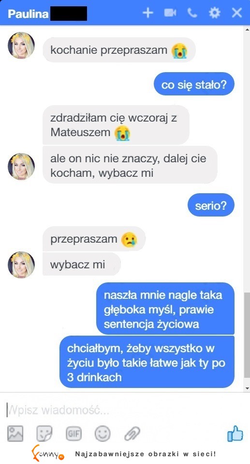 kochanie przepraszam