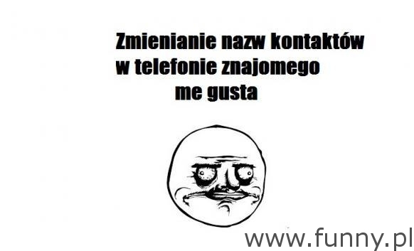 kontakty w telefonie