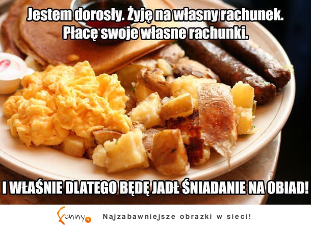 Obiad na śniadanie