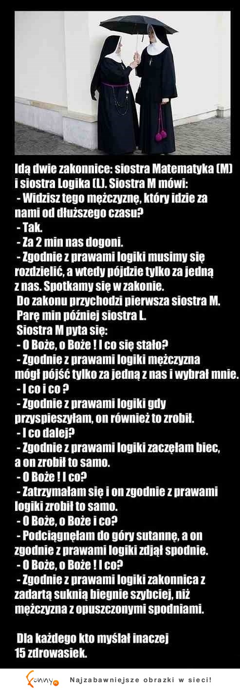 NIEWIARYGODNA historia zakonnicy. Sprawdź jak to się skończyło :D