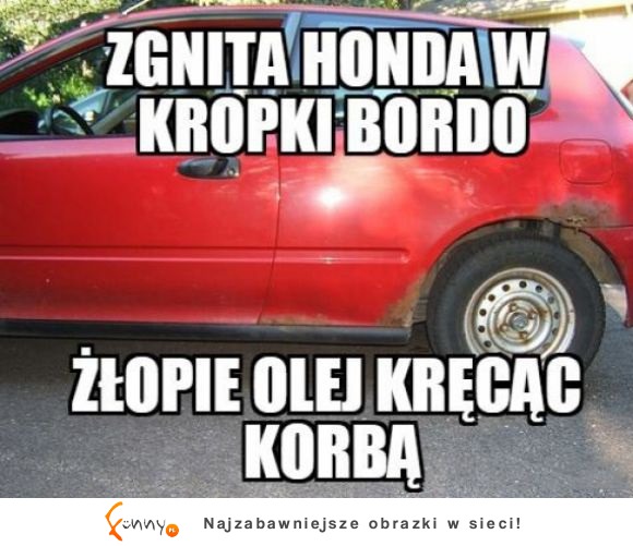 Fajna honda XD