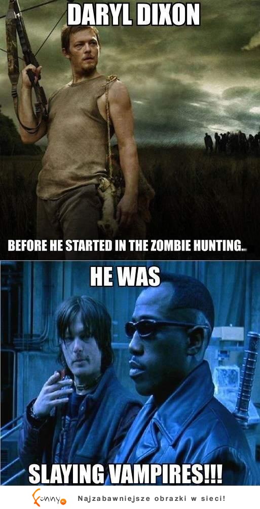 Co robił przed zombie...
