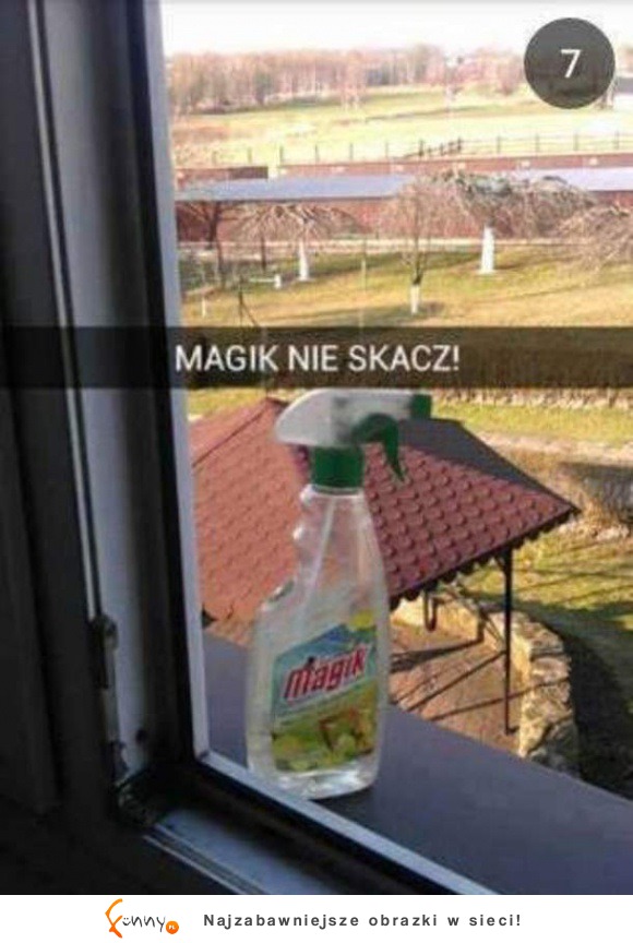 Magik, nie skacz!