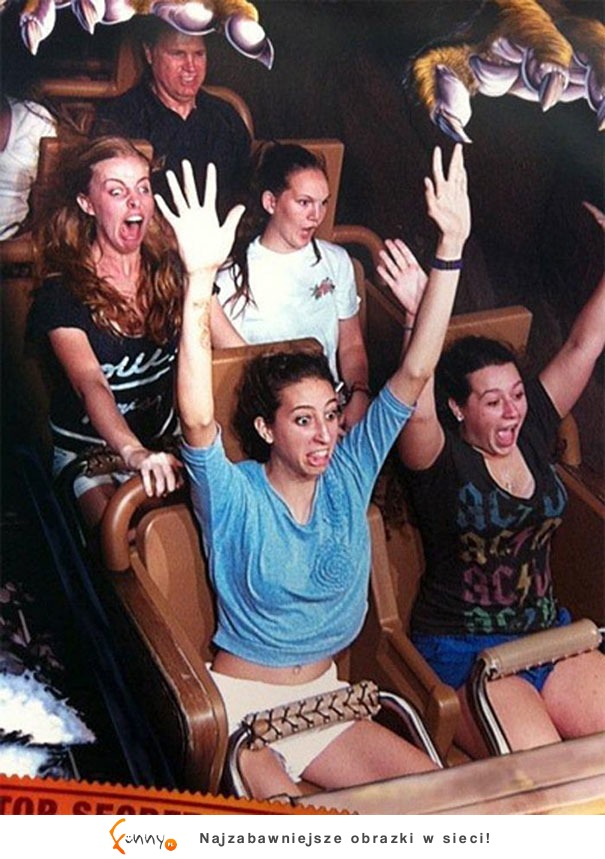 Śmieszne zdjęcia z Rollercoastera Śmieszne zdjęcia z Rollercoastera